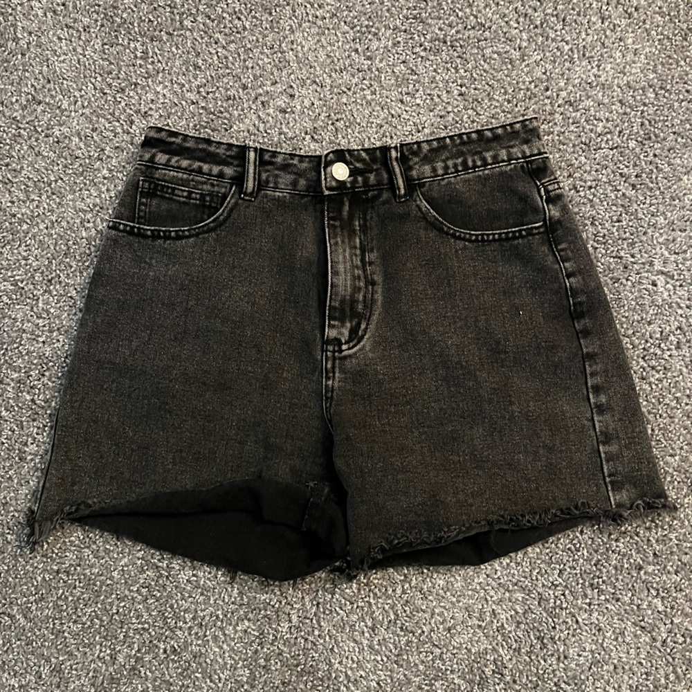 Sweaty Rocks Black Jean Shorts